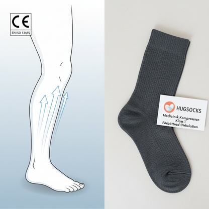 Hugsocks Comfort™ - Stödstrumpan som gör livet lättare.